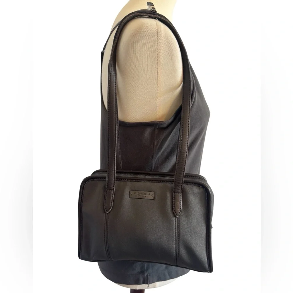Vintage Y2K Coach Neoprene East West Shoulder Tote Bag
